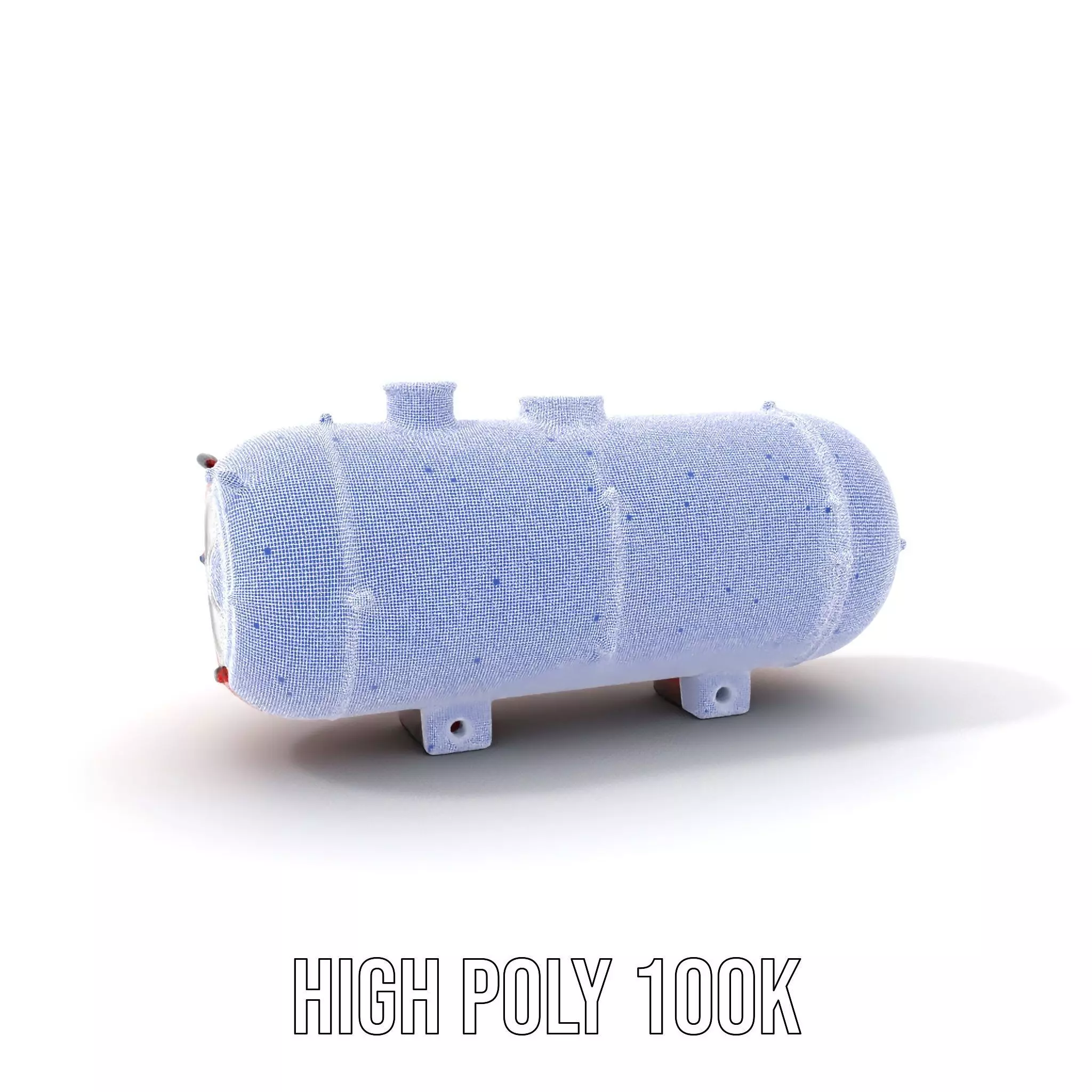 Industrial Hazardous Material Tank model pack Low-poly 3D model_4