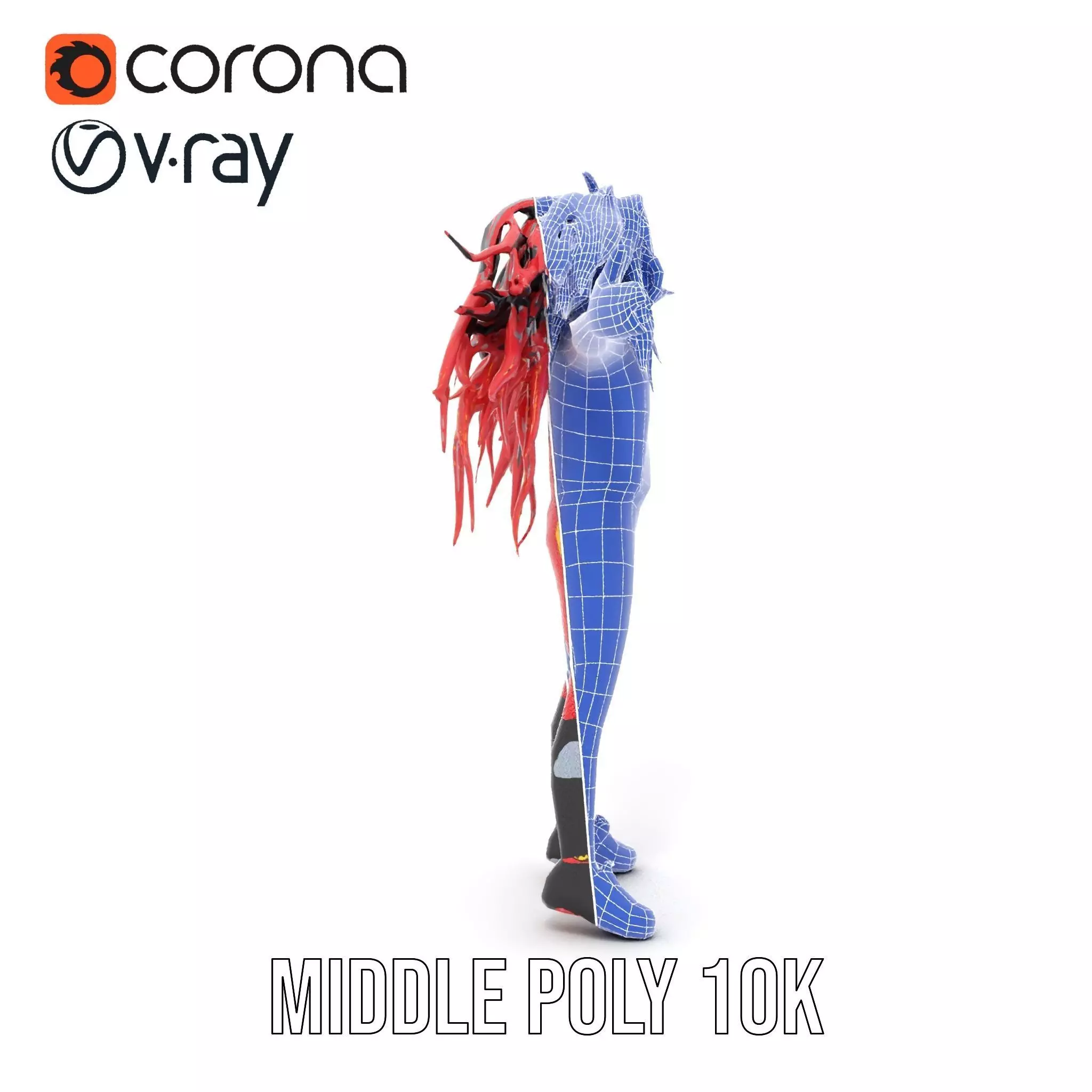 Industrial Hazard Tank model pack with warning signs Low-poly 3D model_29