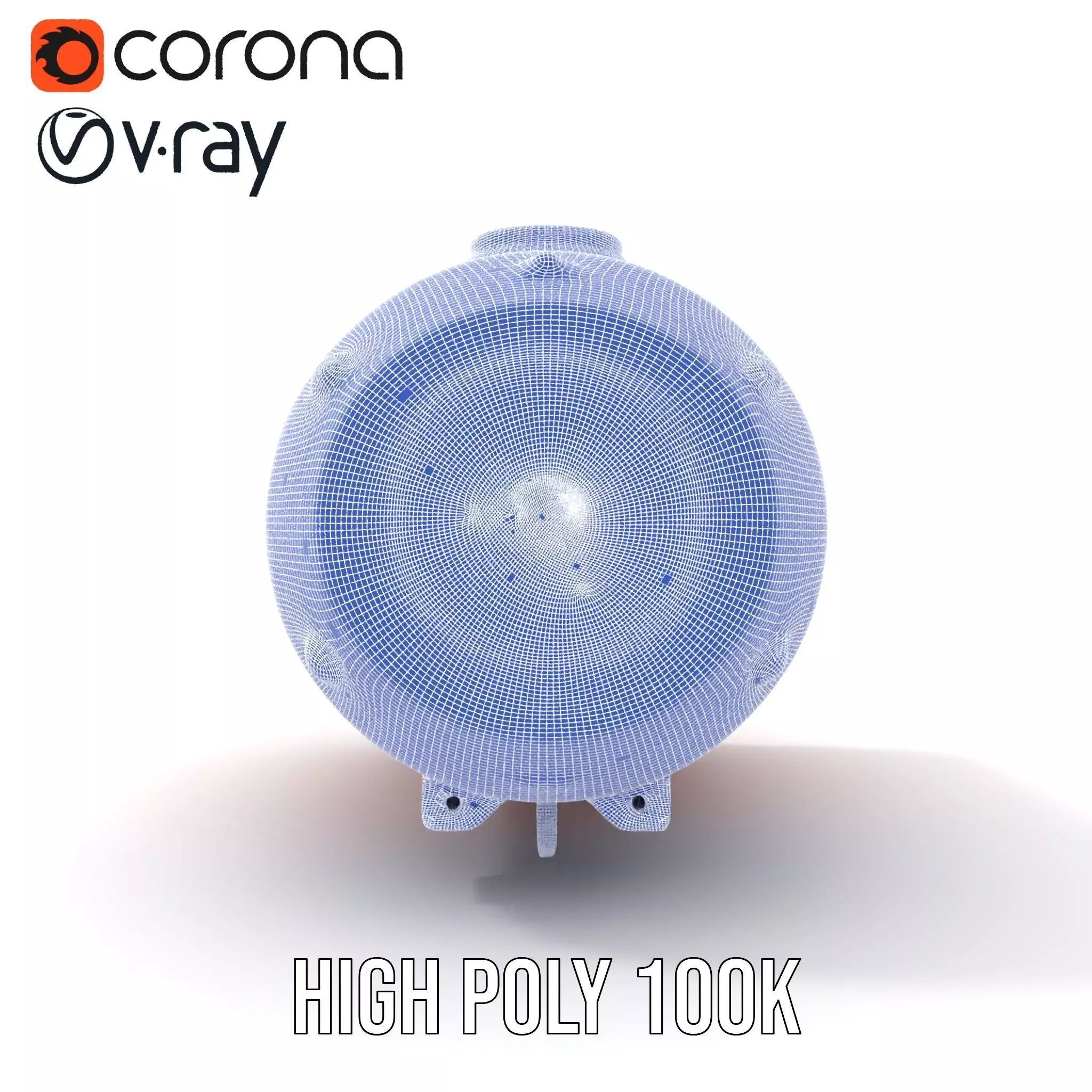 Red Nuclear Barrel Model Pack with High Detail Low-poly 3D model_34