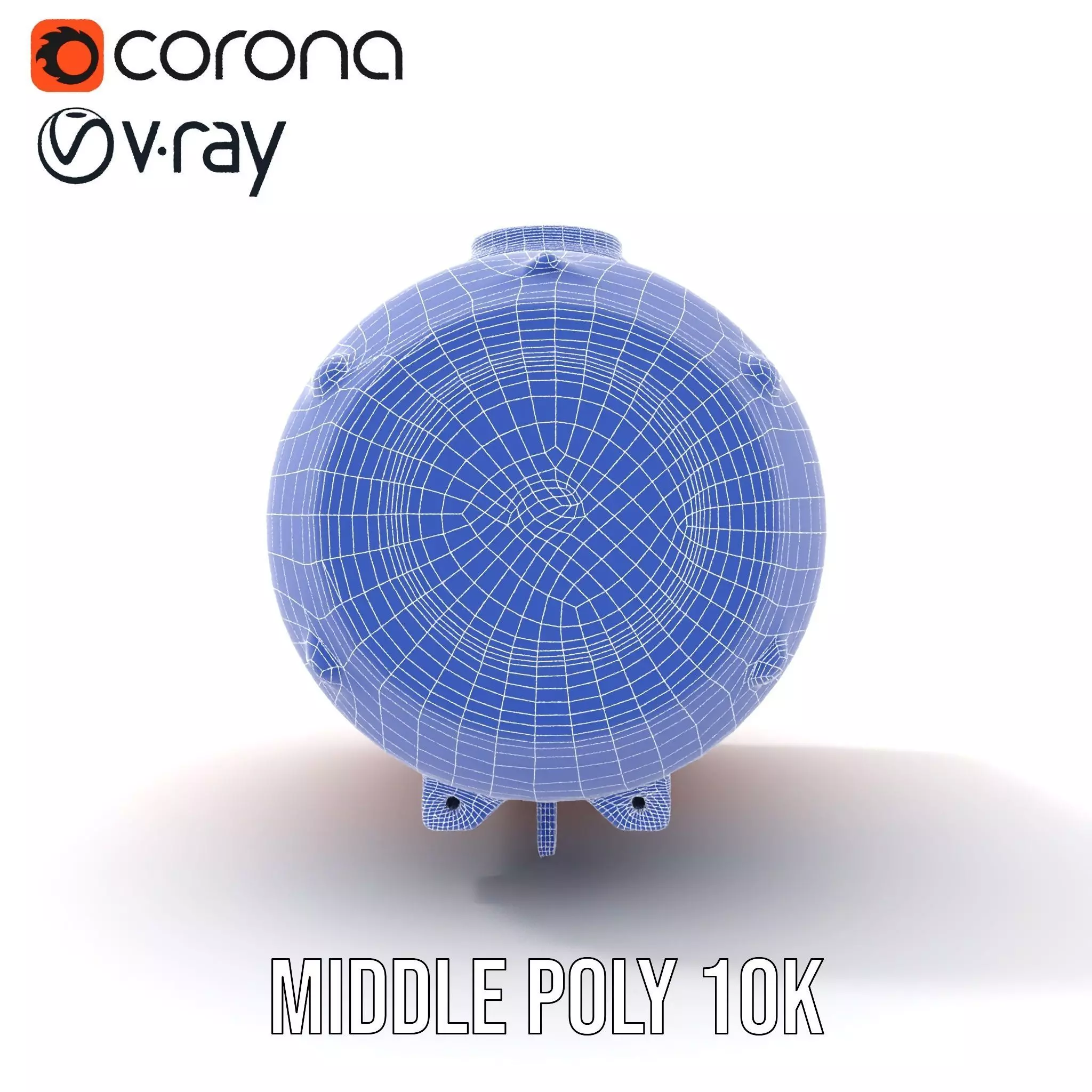 Red Nuclear Barrel Model Pack with High Detail Low-poly 3D model_28