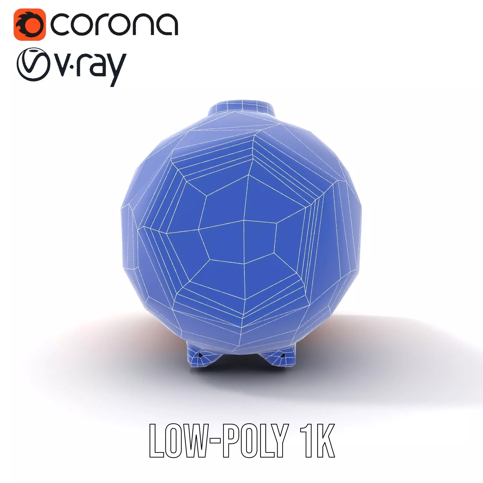 Red Nuclear Barrel Model Pack with High Detail Low-poly 3D model_15