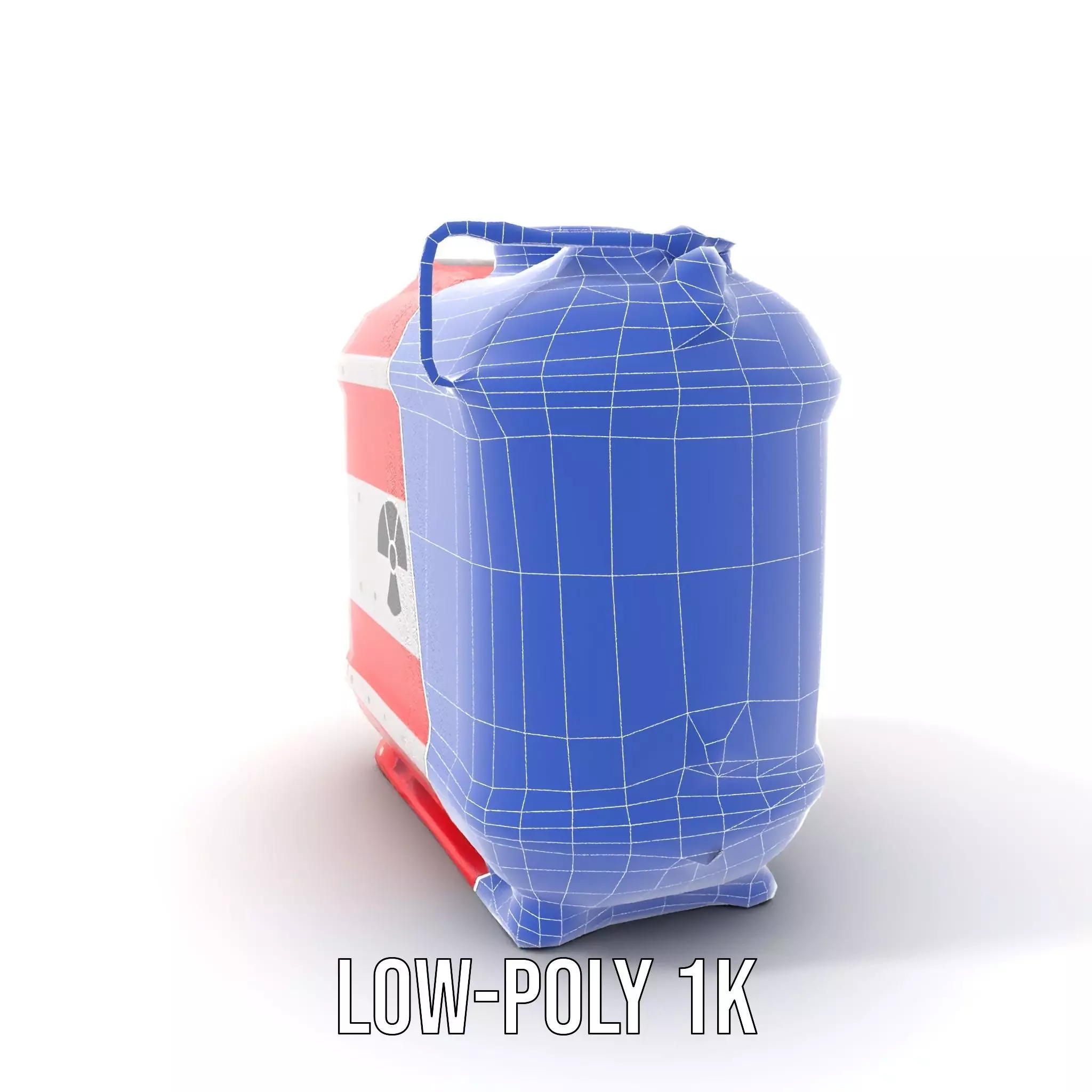 Hazardous Material Tank Model Pack Low-poly 3D model_25