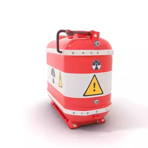 Hazardous Material Tank Model Pack Low-poly 3D model