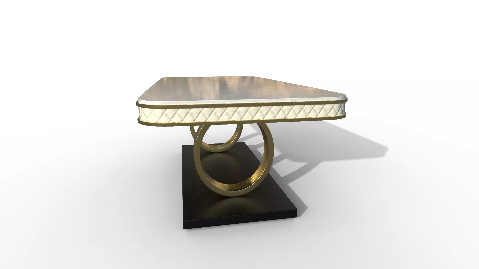 Modern Table Low-poly 3D model_6