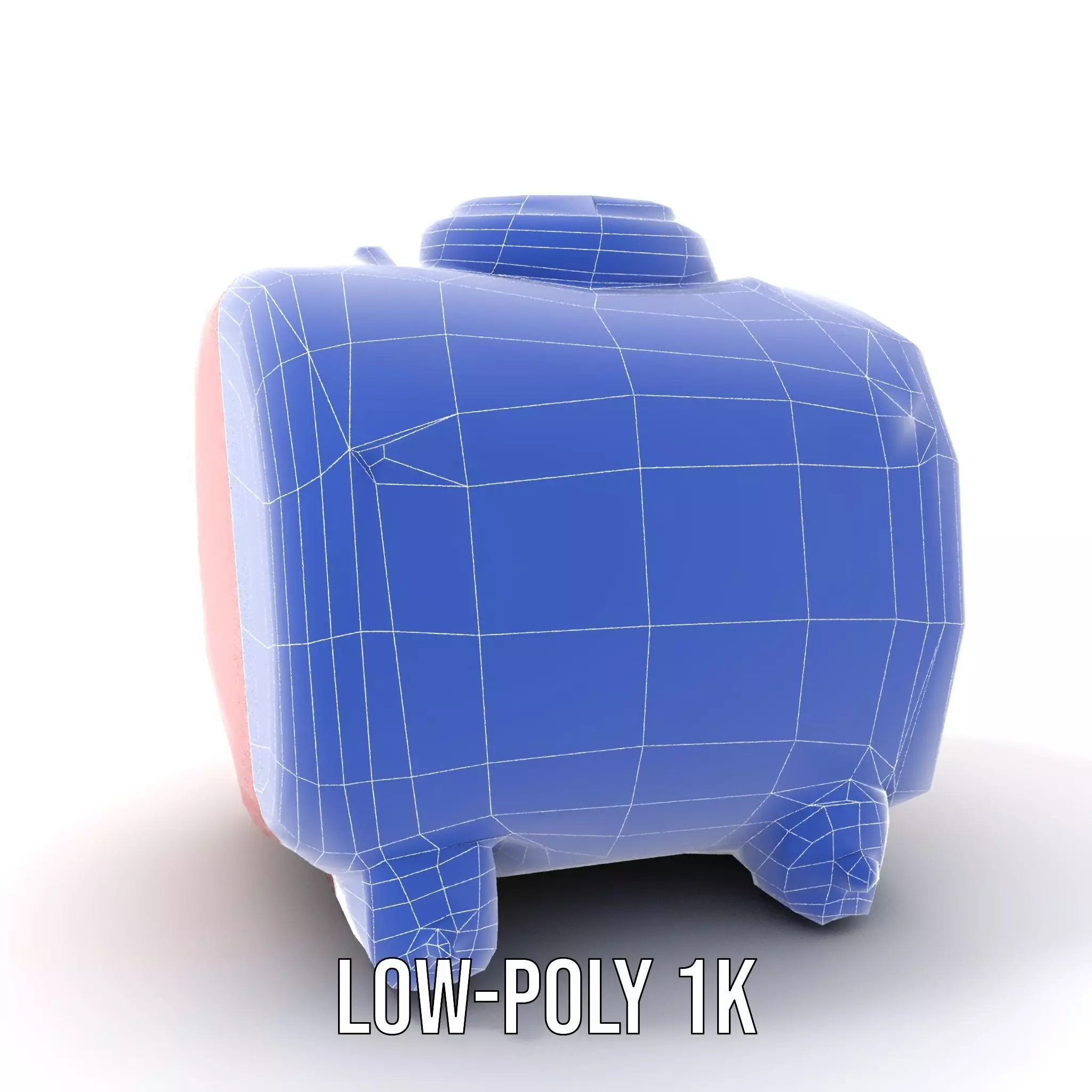 Industrial Hazard Tank model pack with warning labels Low-poly 3D model_17