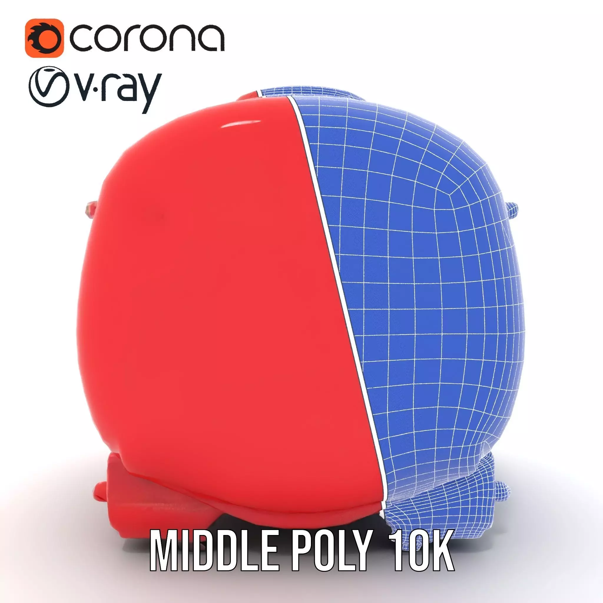 Industrial Hazard Tank model pack with warning labels Low-poly 3D model_29