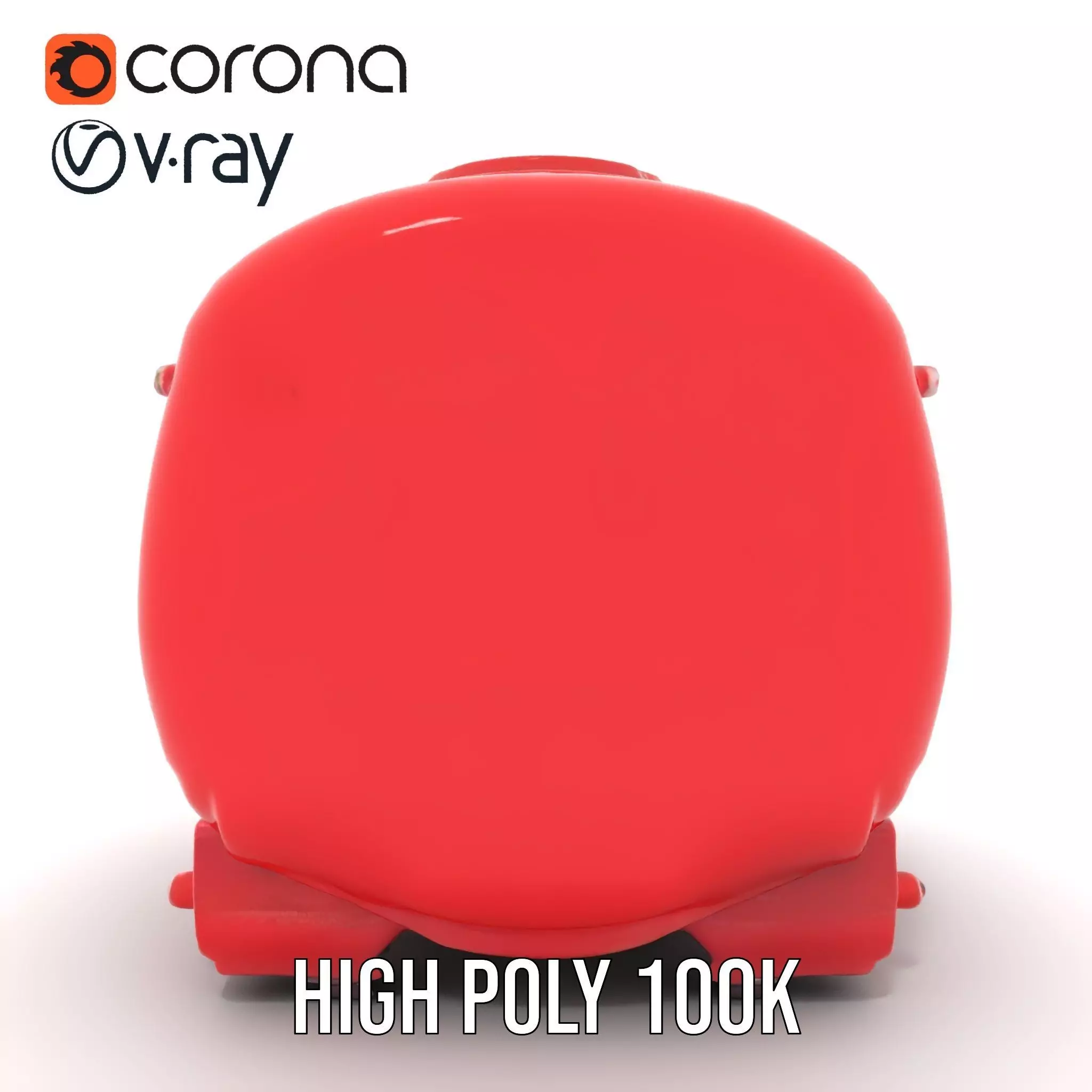 Industrial Hazard Tank model pack with warning labels Low-poly 3D model_18