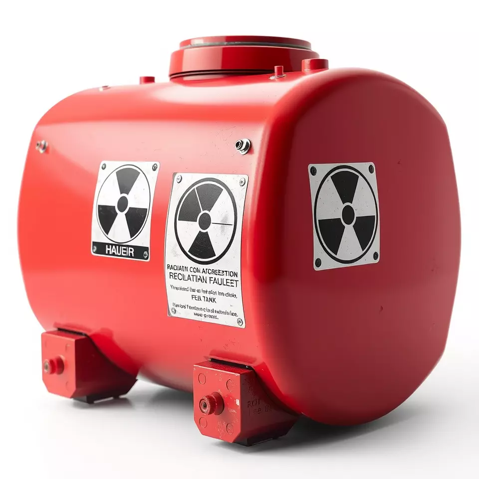 Industrial Hazard Tank model pack with warning labels Low-poly 3D model_2
