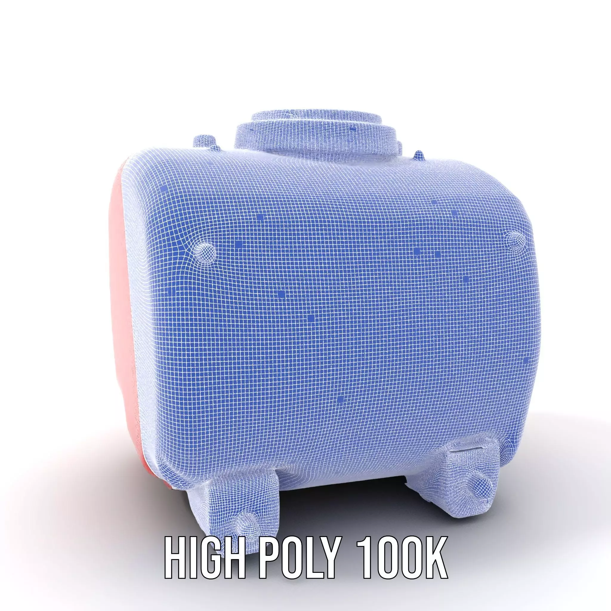 Industrial Hazard Tank model pack with warning labels Low-poly 3D model_4