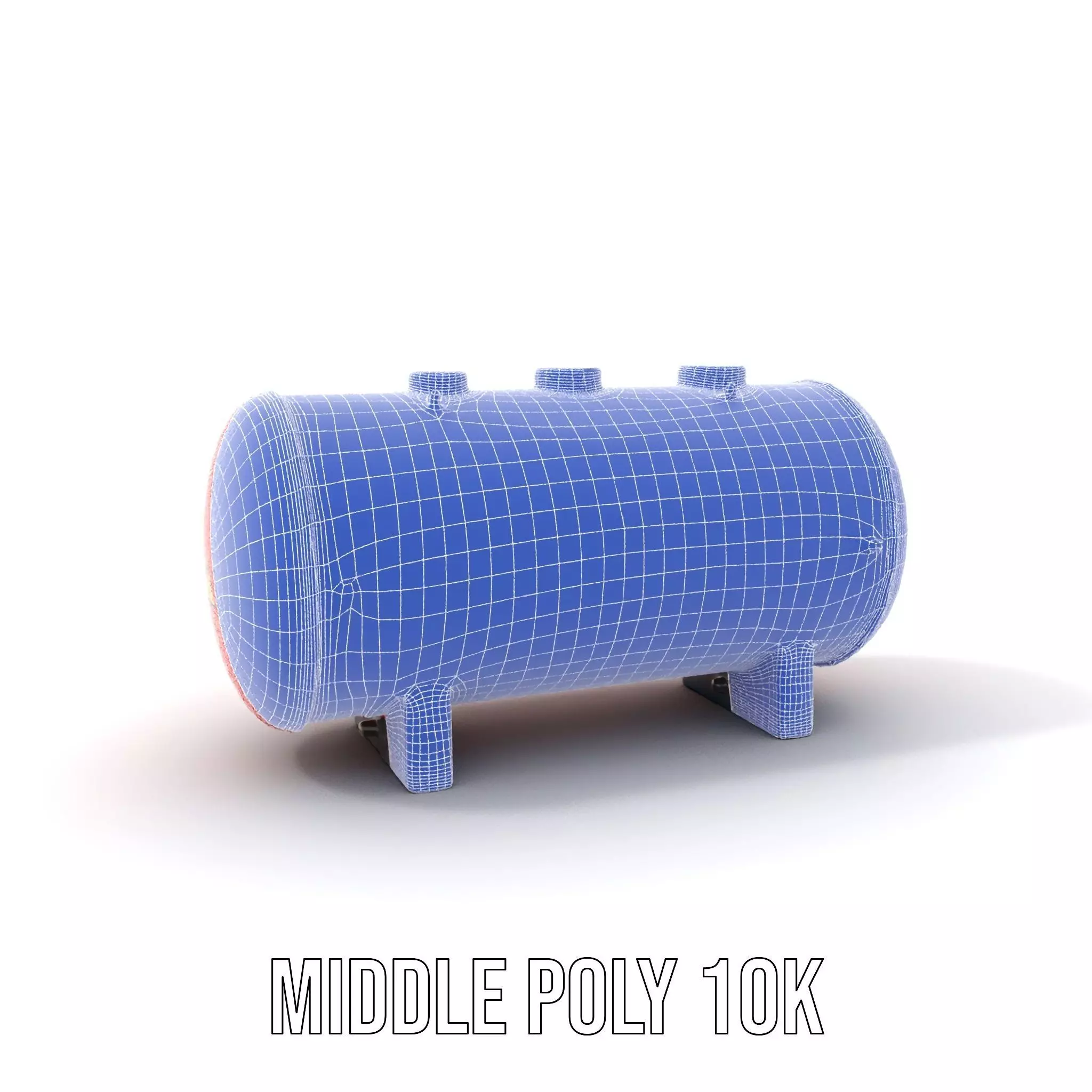 Radiation Tank model pack with PBR textures Low-poly 3D model_29