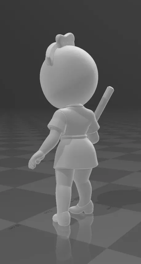 Enfermera Silent hill Chibi 3D print model_2