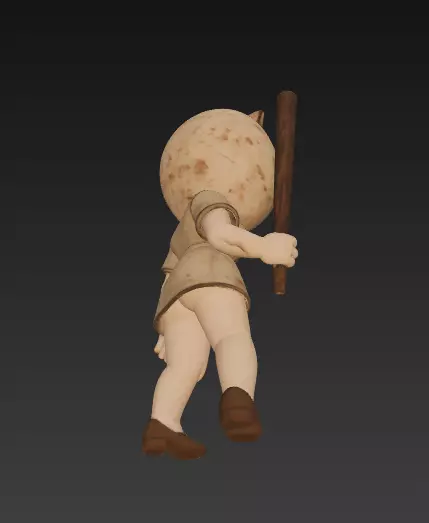 Enfermera Silent hill Chibi 3D print model_4