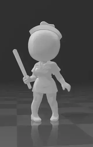 Enfermera Silent hill Chibi