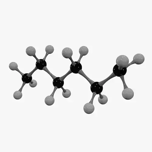 Hexane Molecule