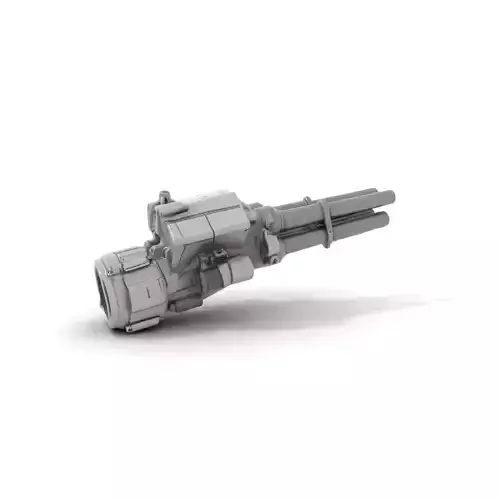 Tactical Weapon Attachment Model Pack Low-poly 3D model
