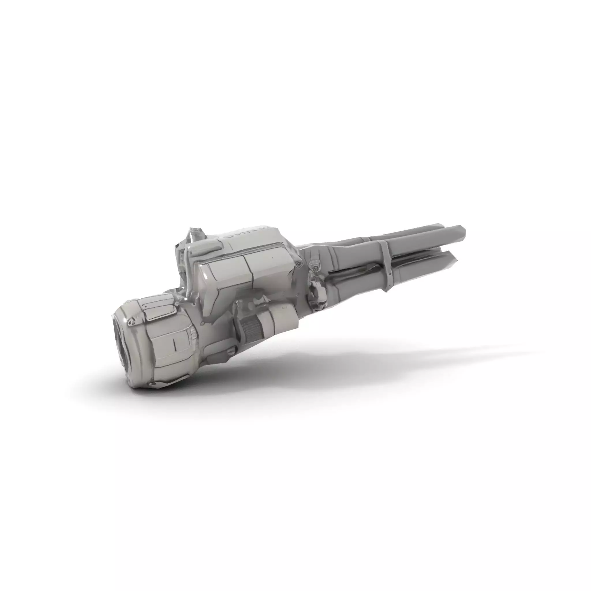 Tactical Weapon Attachment Model Pack Low-poly 3D model_9