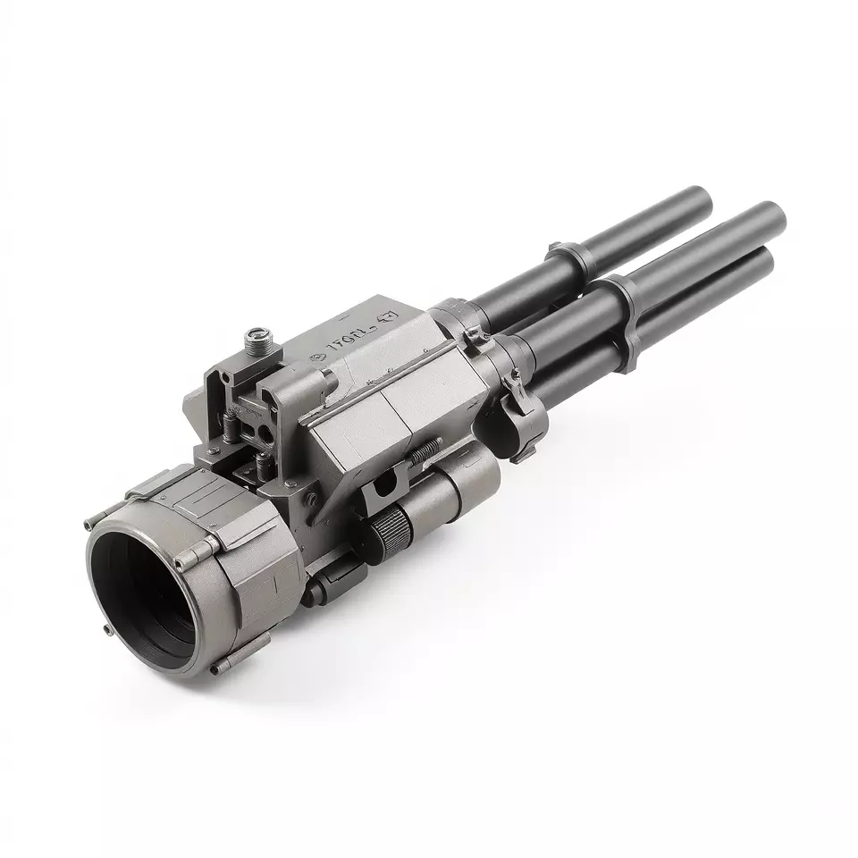 Tactical Weapon Attachment Model Pack Low-poly 3D model_2