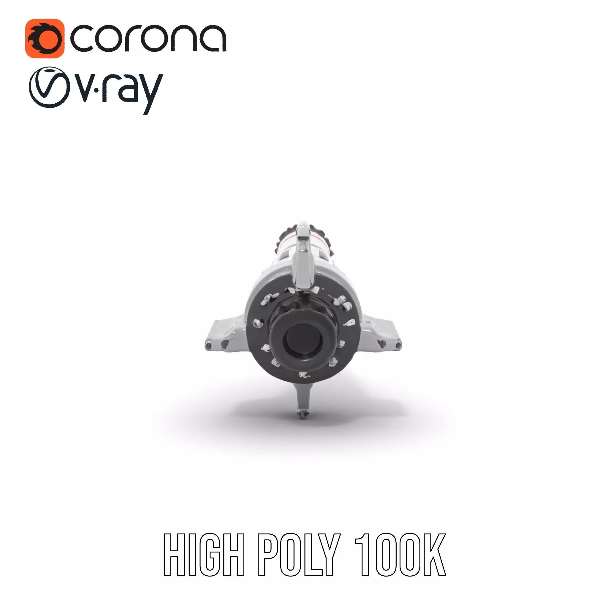 Futuristic Rocket Model Pack with Detailed Features Low-poly 3D model_22