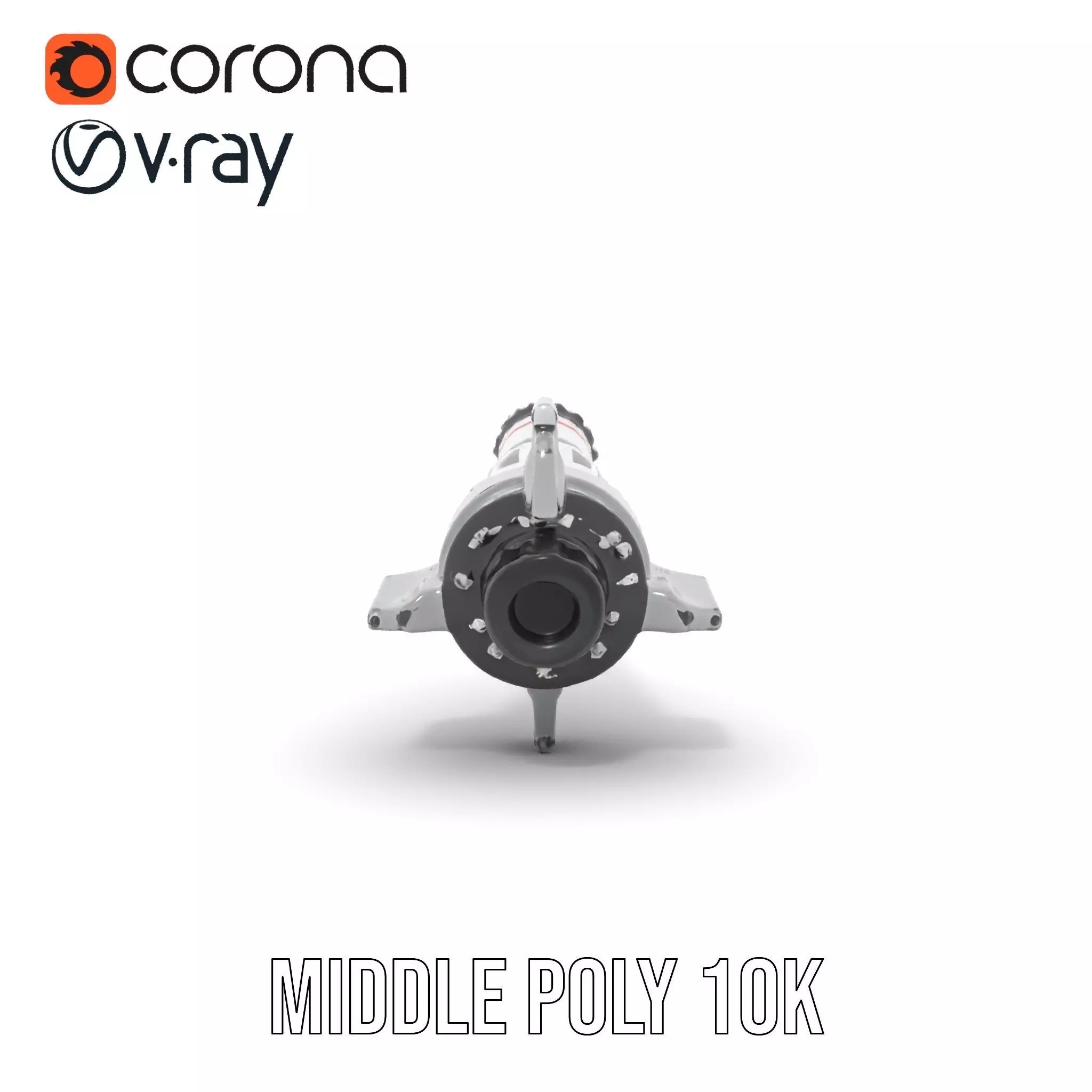 Futuristic Rocket Model Pack with Detailed Features Low-poly 3D model_20