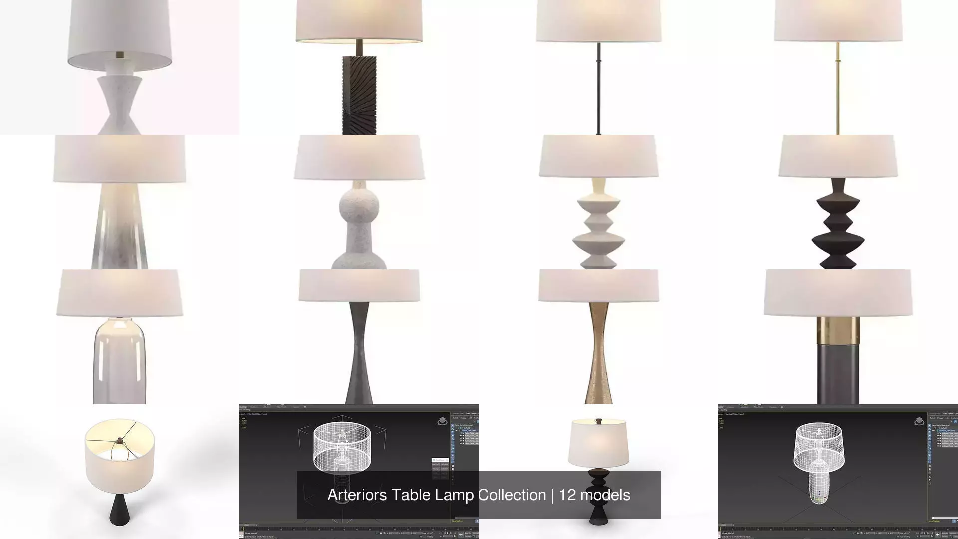 Arteriors Table Lamp Collection _0