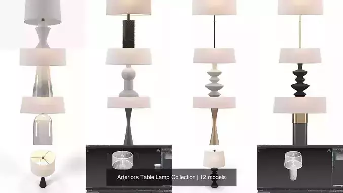 Arteriors Table Lamp Collection 