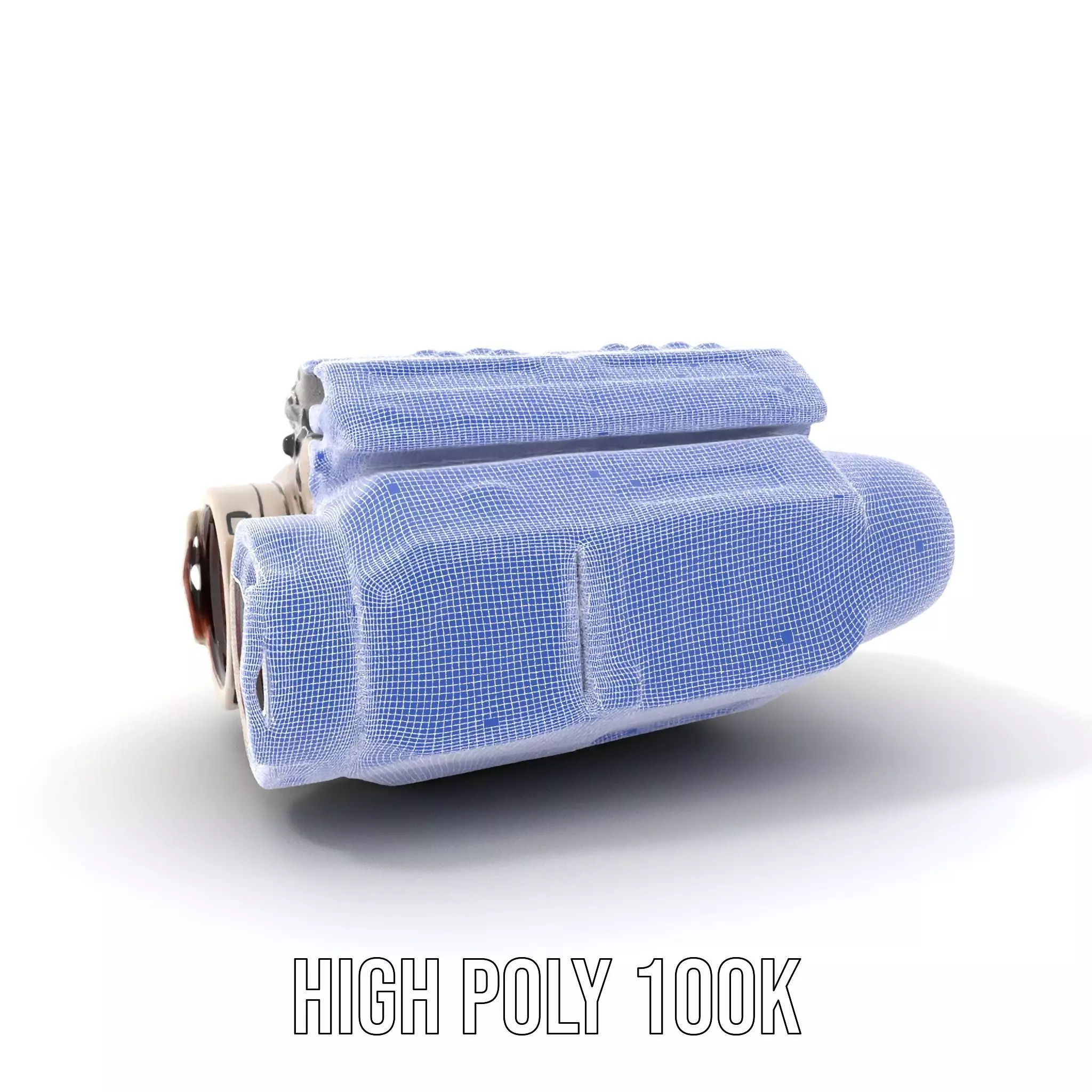 Futuristic Binoculars Model Pack with SciFi Design Low-poly 3D model_4