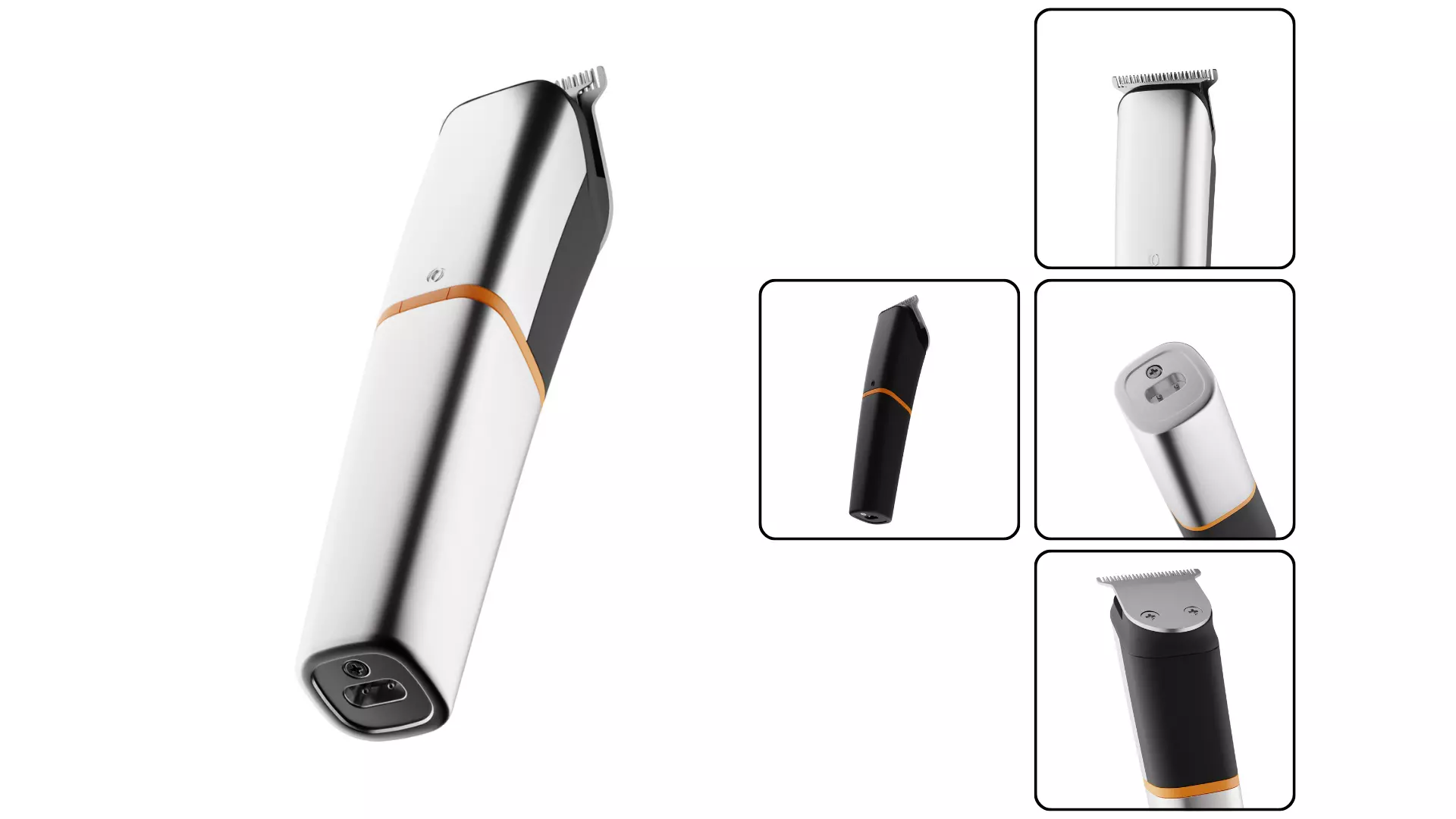 Realistic Electric Hair Trimmer High-Quality 3D Model 3D model_0