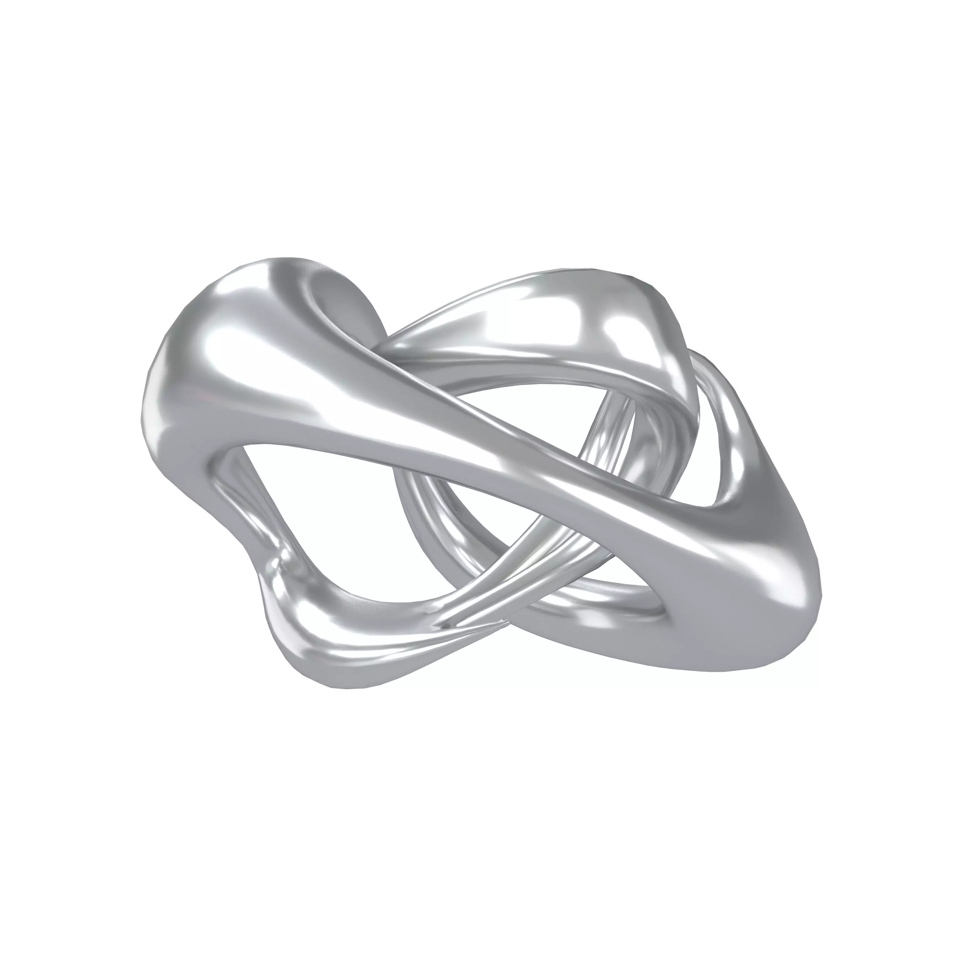 Abstract Shape v23 003 Low-poly 3D model_0