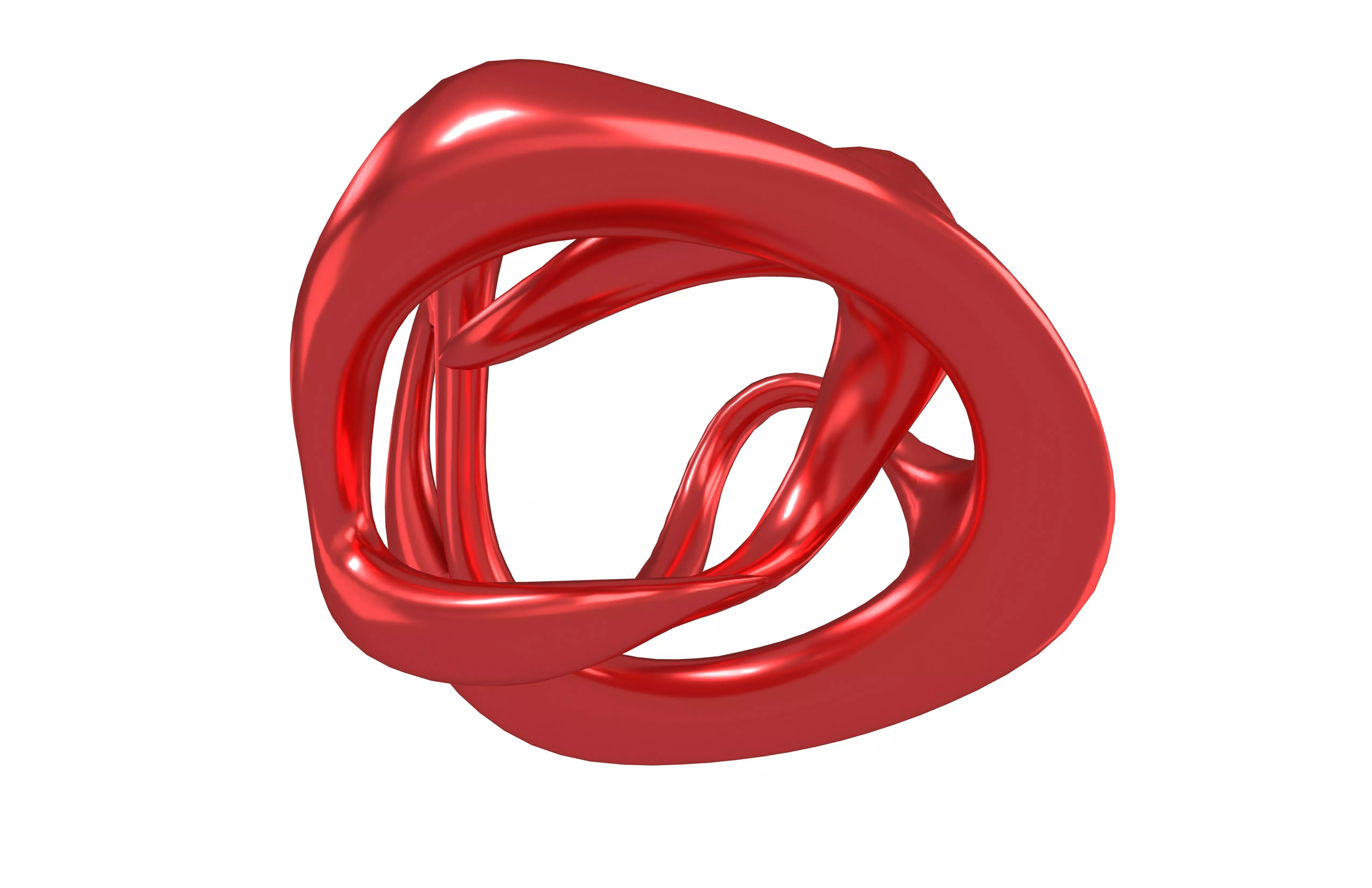 Abstract Shape v23 005 Low-poly 3D model_3