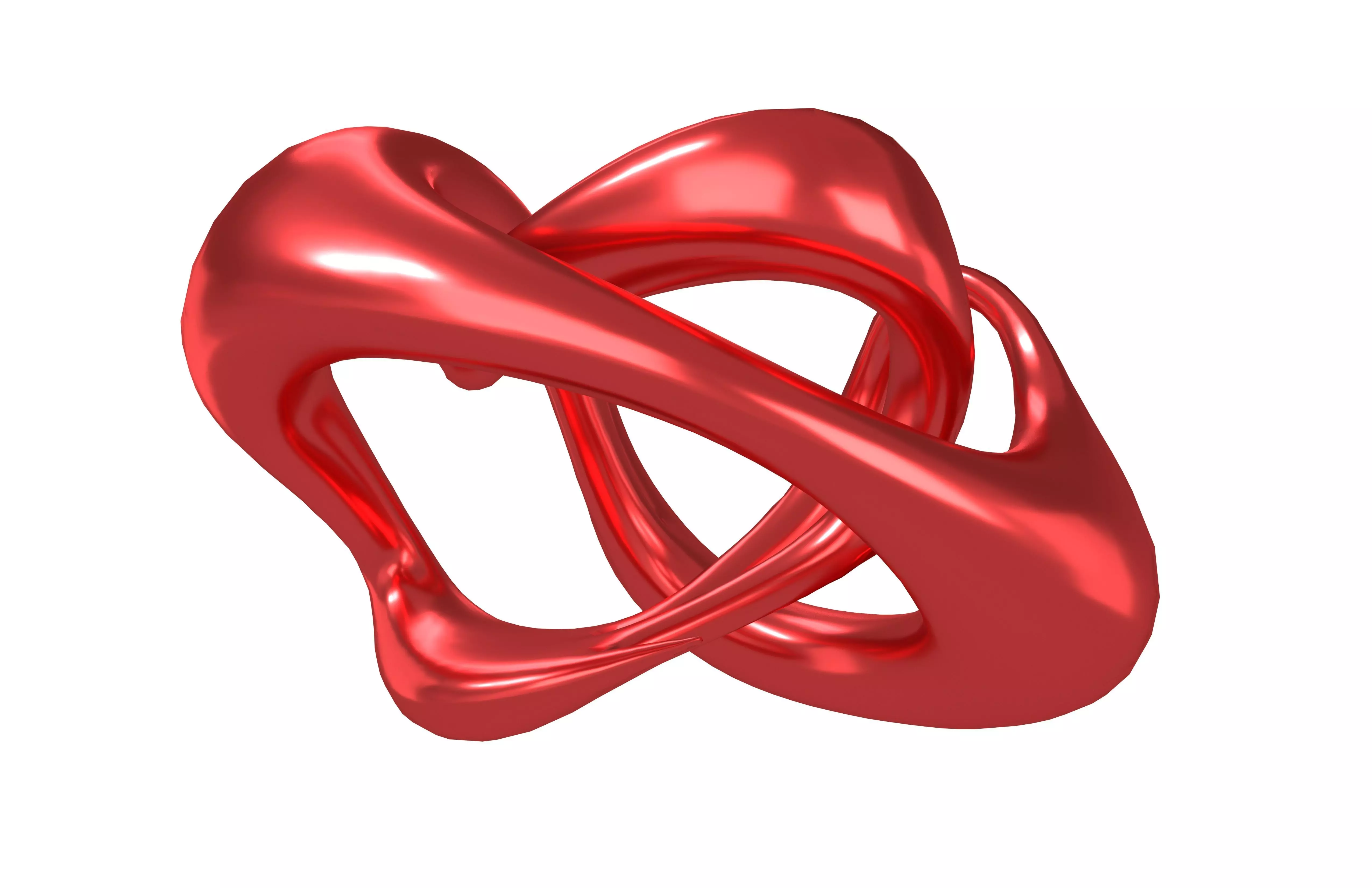 Abstract Shape v23 005 Low-poly 3D model_1