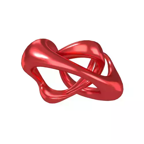 Abstract Shape v23 005 Low-poly 3D model
