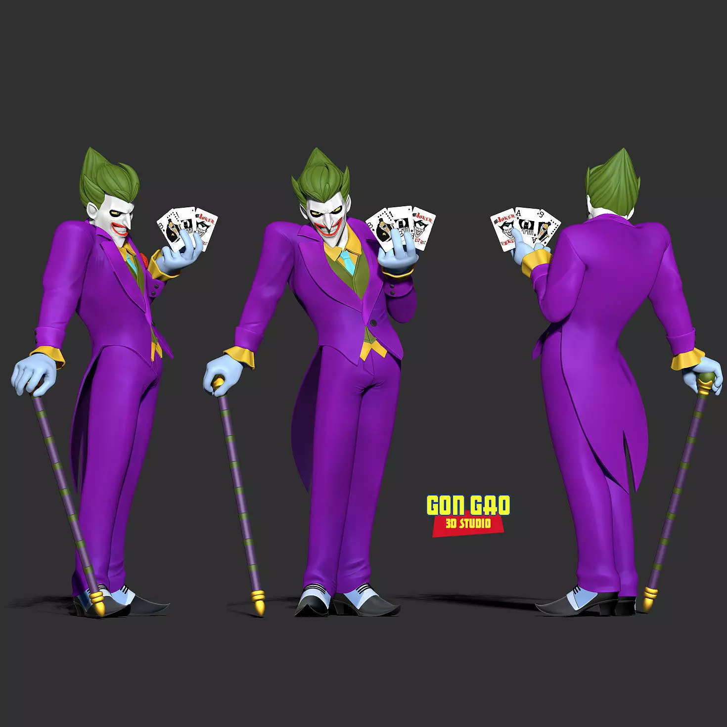 Joker - Multiversus Fanart 3D print model_1