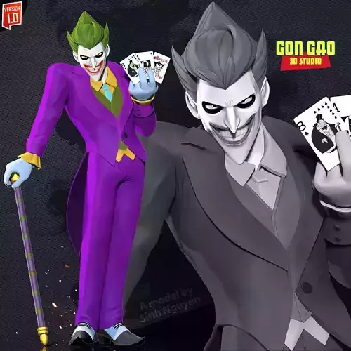 Joker - Multiversus Fanart 3D print model