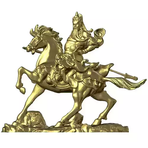 Guan Yu Guan Yunchang Eastern Han Dynasty Three Kingdoms 3D print model