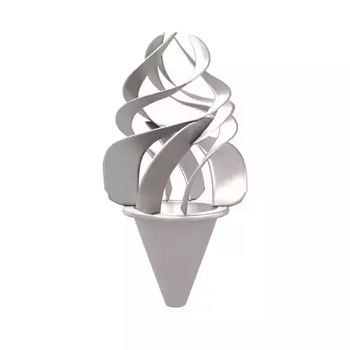 Ice Cream Art Decoration v1 001