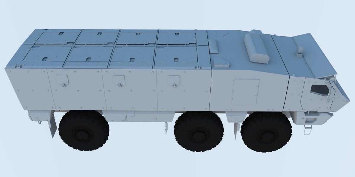 Maquette KAMAZ Typhoon 1:48 – Armée Russe – Résine 3D – France