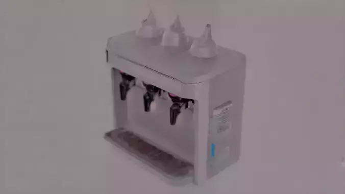 3D Model  Ice Cream Machine  Soft Serve Dispenser