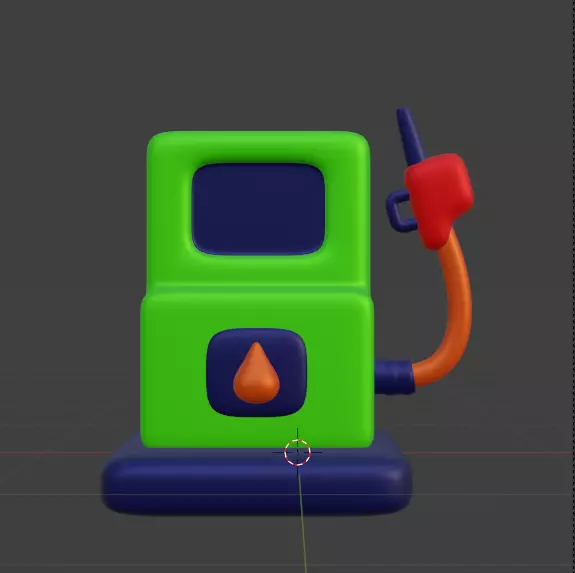 Oil and Gas 3d Icon Pack 3D model_32