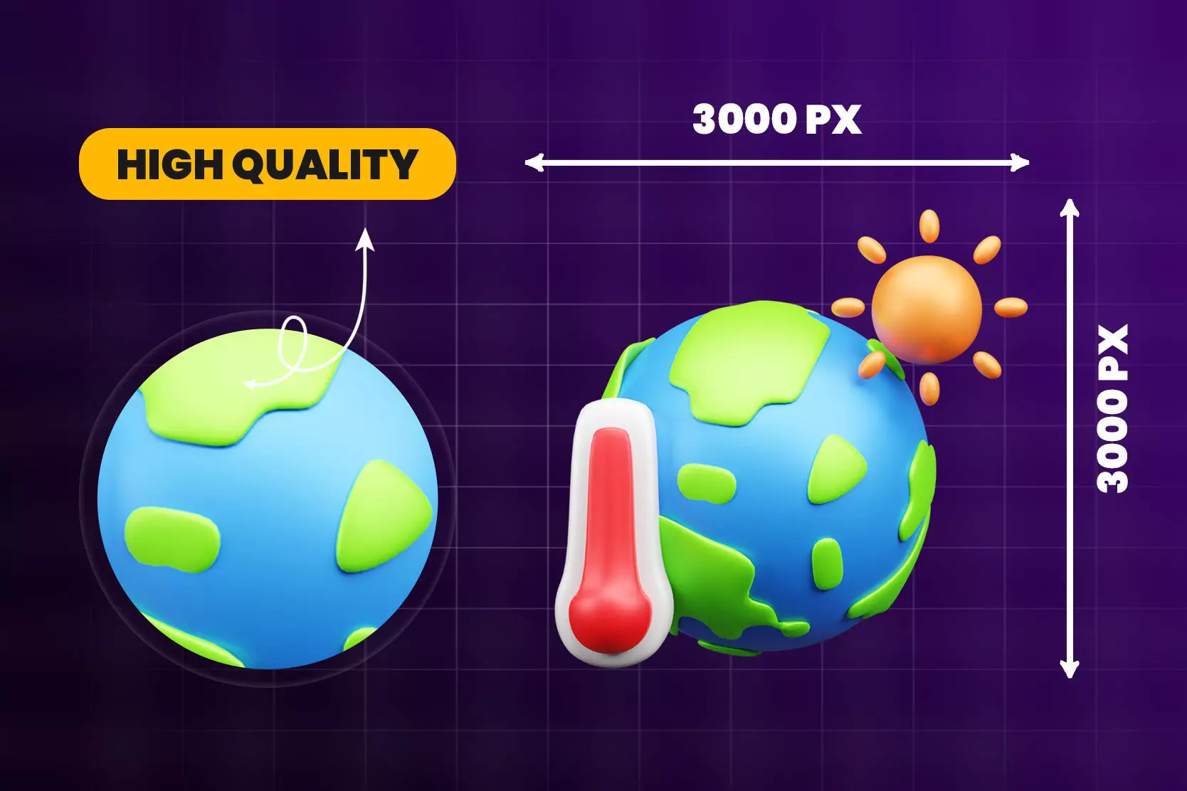 Oil and Gas 3d Icon Pack 3D model_5