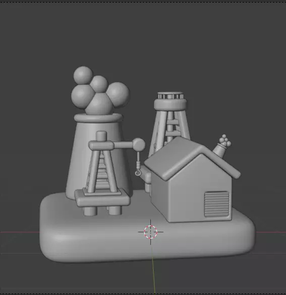 Oil and Gas 3d Icon Pack 3D model_56