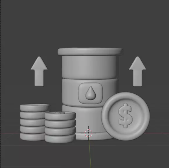 Oil and Gas 3d Icon Pack 3D model_65