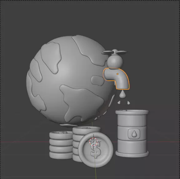 Oil and Gas 3d Icon Pack 3D model_80