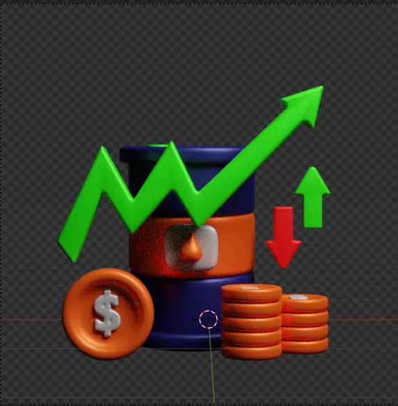 Oil and Gas 3d Icon Pack 3D model_93