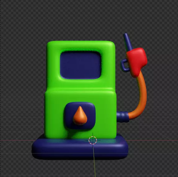 Oil and Gas 3d Icon Pack 3D model_33