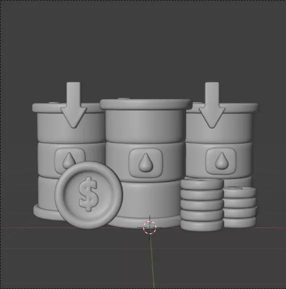 Oil and Gas 3d Icon Pack 3D model_68