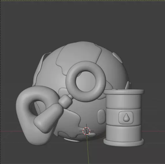 Oil and Gas 3d Icon Pack 3D model_77