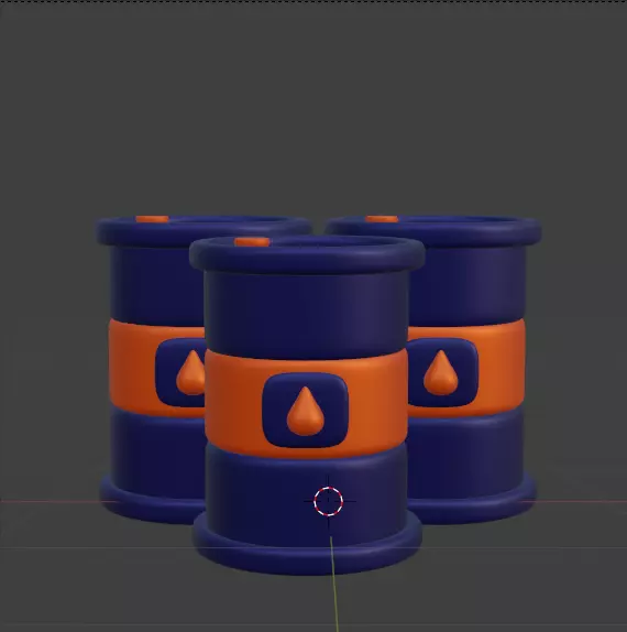 Oil and Gas 3d Icon Pack 3D model_64