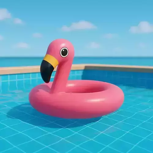 Flamingo Pool Float