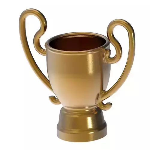 Premium Championship Trophy 3D print model