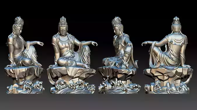 Guanyin  3D print model